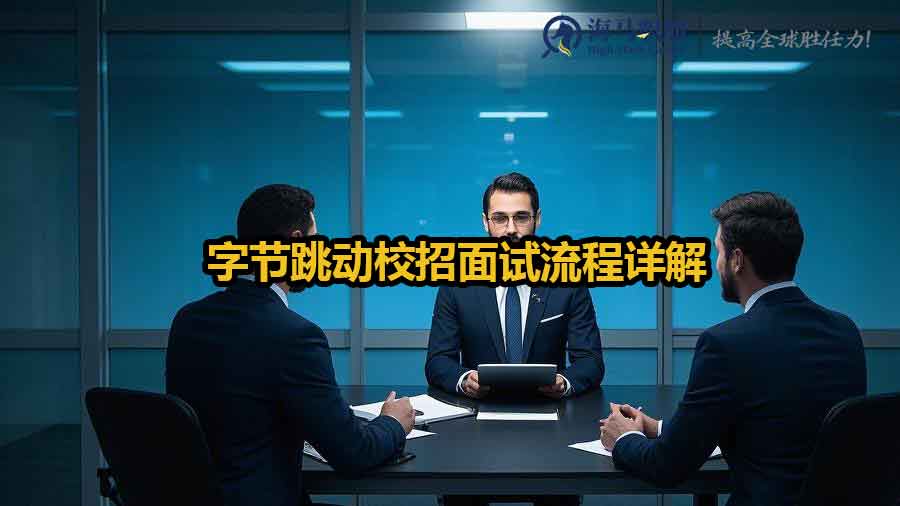 字节跳动校招面试流程